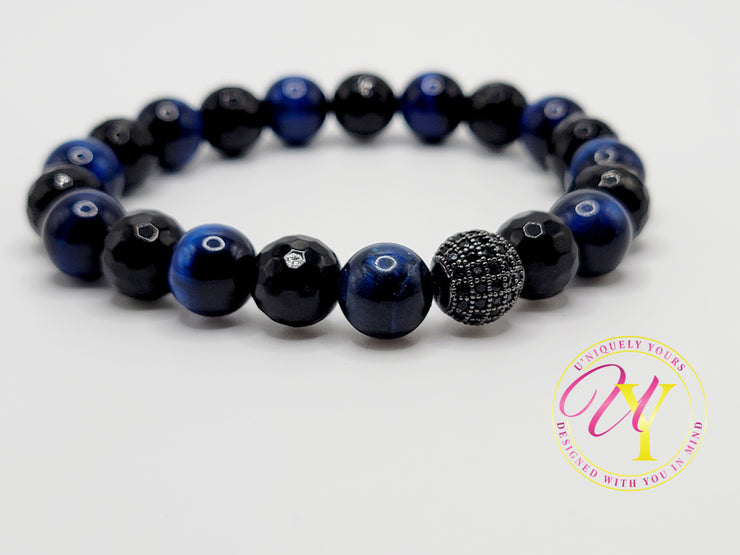 Blue TigerEye Bracelet