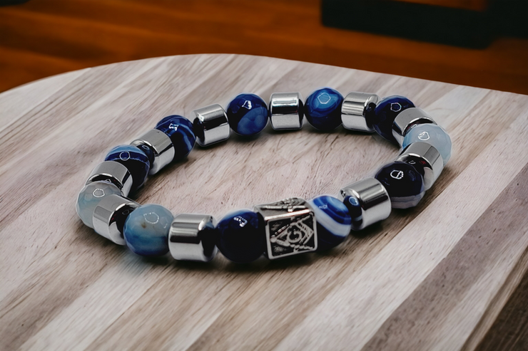 Masonic Blue Designer Bracelet