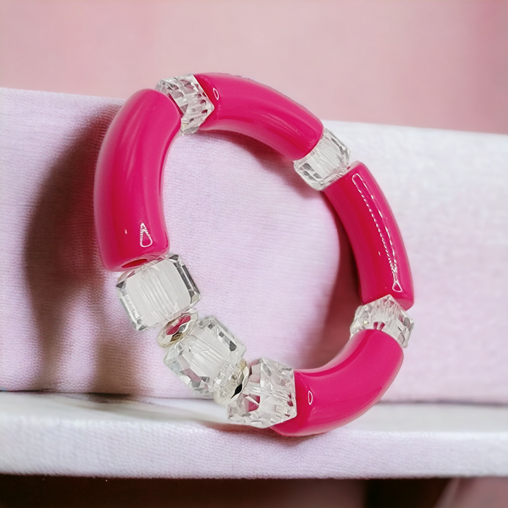 Crystal Pink Bracelet