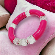 Crystal Pink Bracelet