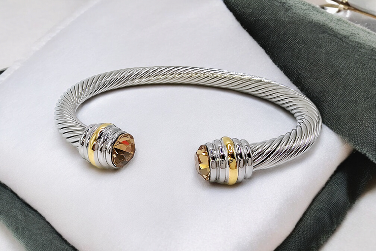 Elegant Silver Bangles