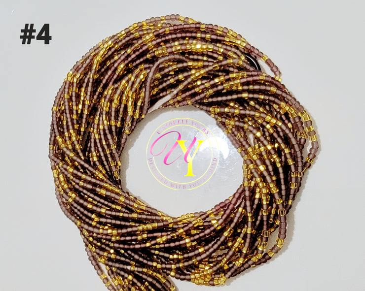 Designer Color Waist Beads