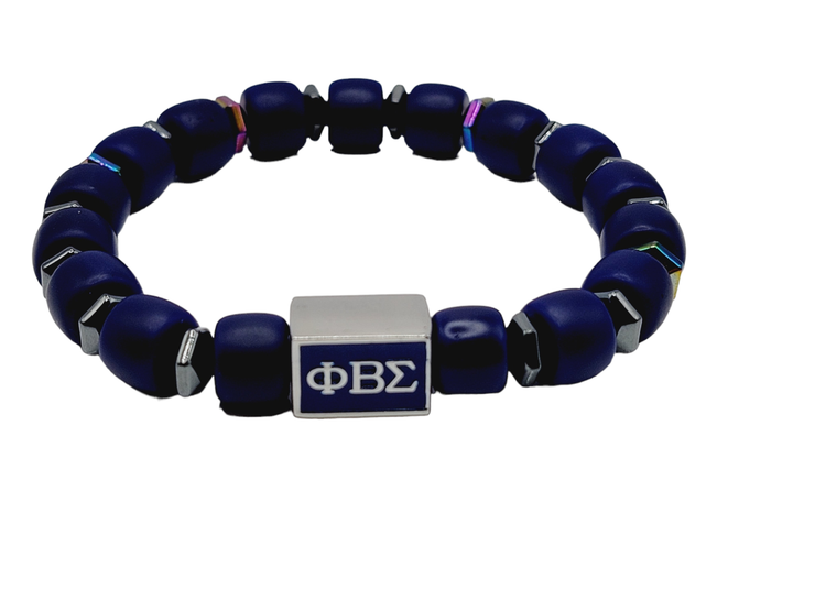 Phi Beta Sigma Fraternity Inspired Mens Bracelet