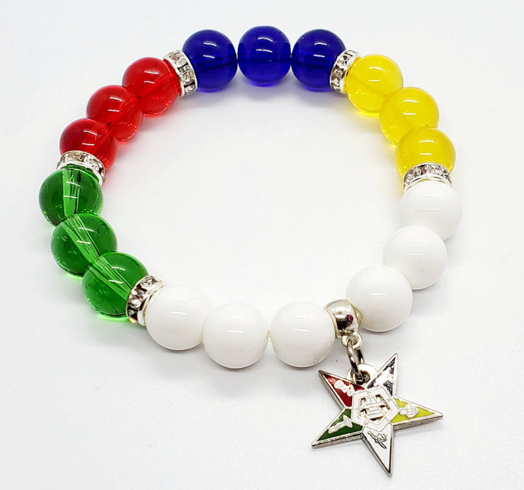 OES Inspired Single Designer Stretch Bracelet